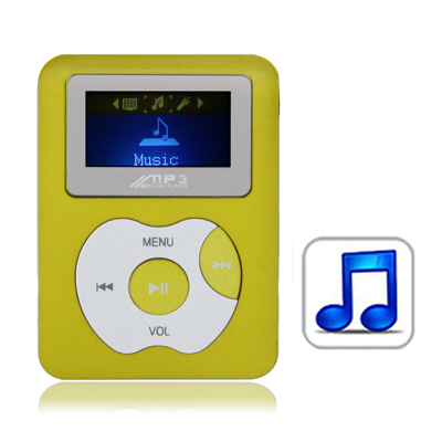 2GB MP3 Player with LCD Screen, Speaker (Light Green)